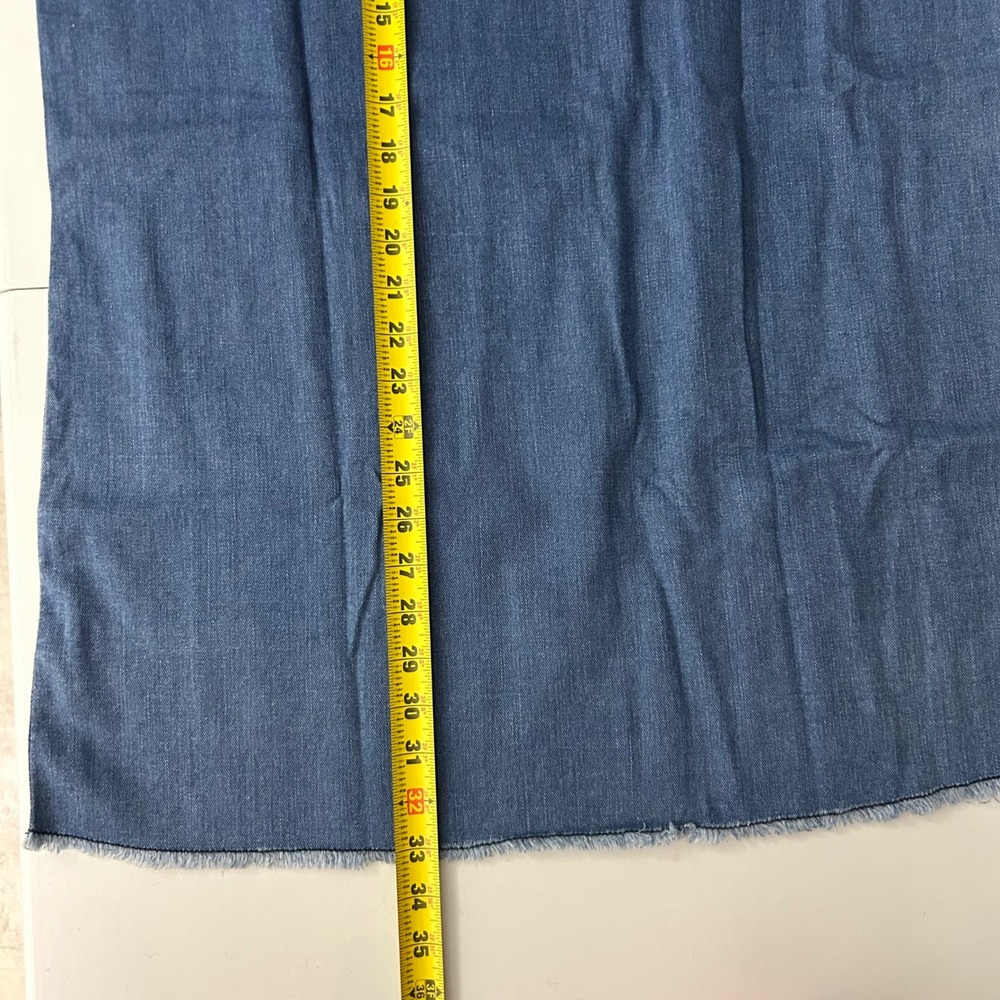 Wilfred Blue Denim Mini Dress - Picture 14 of 14